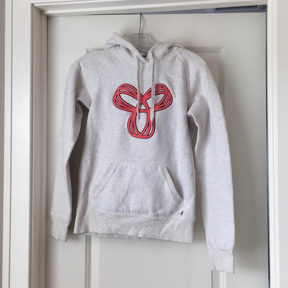 Cream colored hoodie